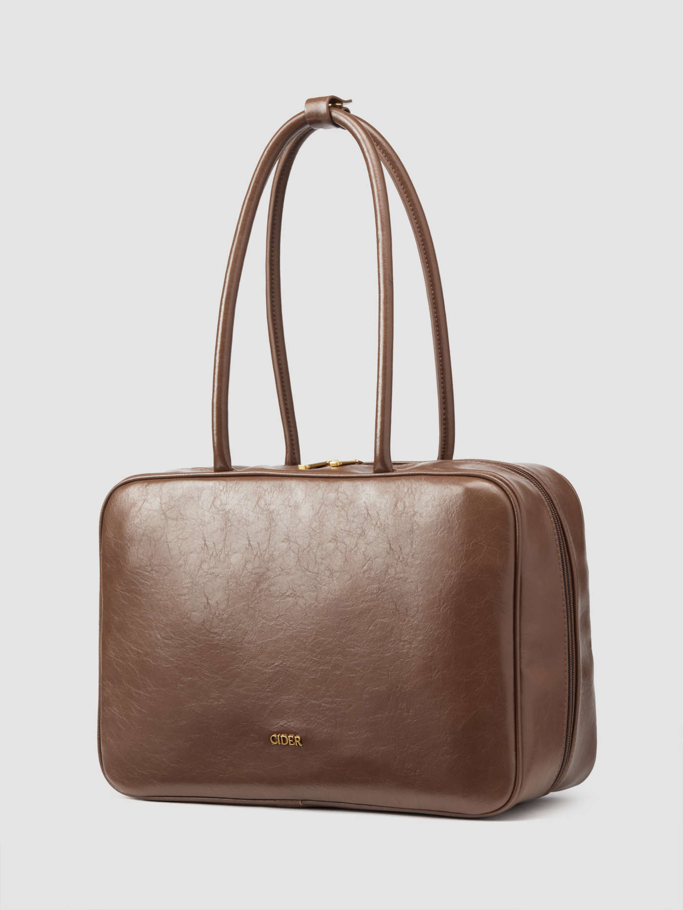 GLOSSY SQUARE TOTE BAG