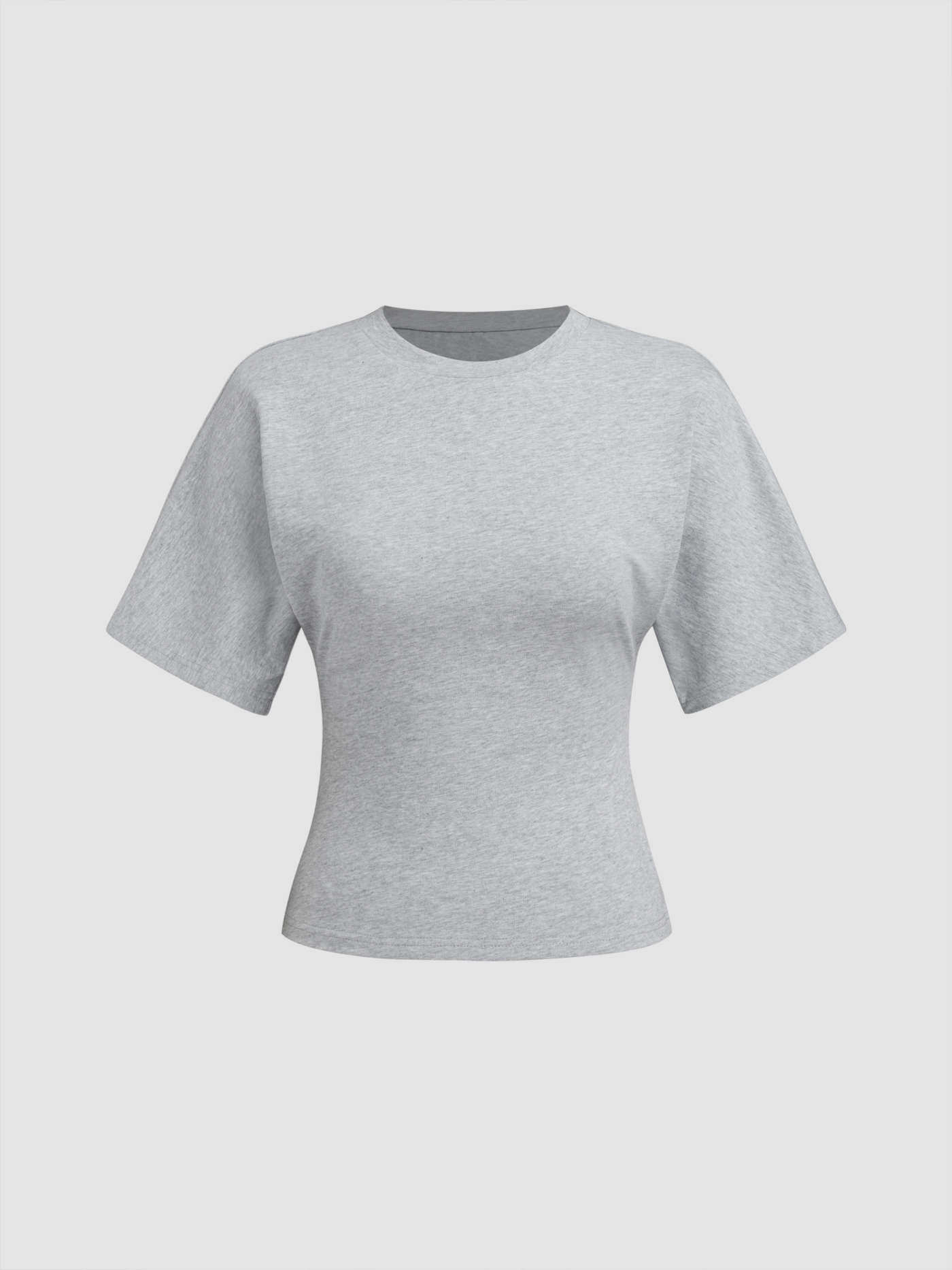 ROUND NECKLINE TEE