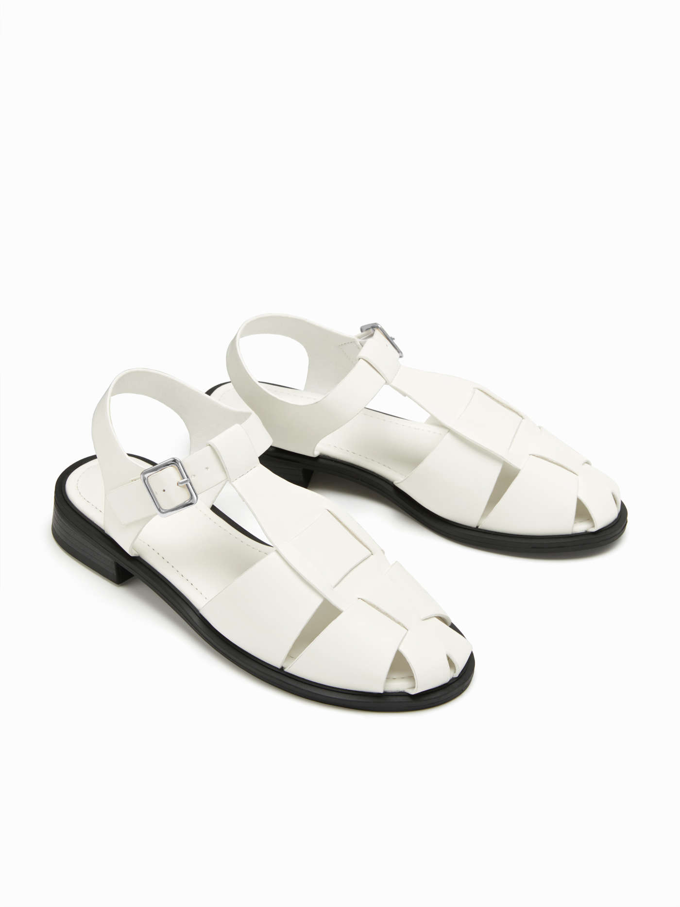 ADJUSTABLE STRAP SANDALS
